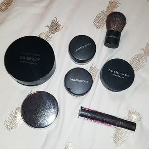 Bare minerals make up